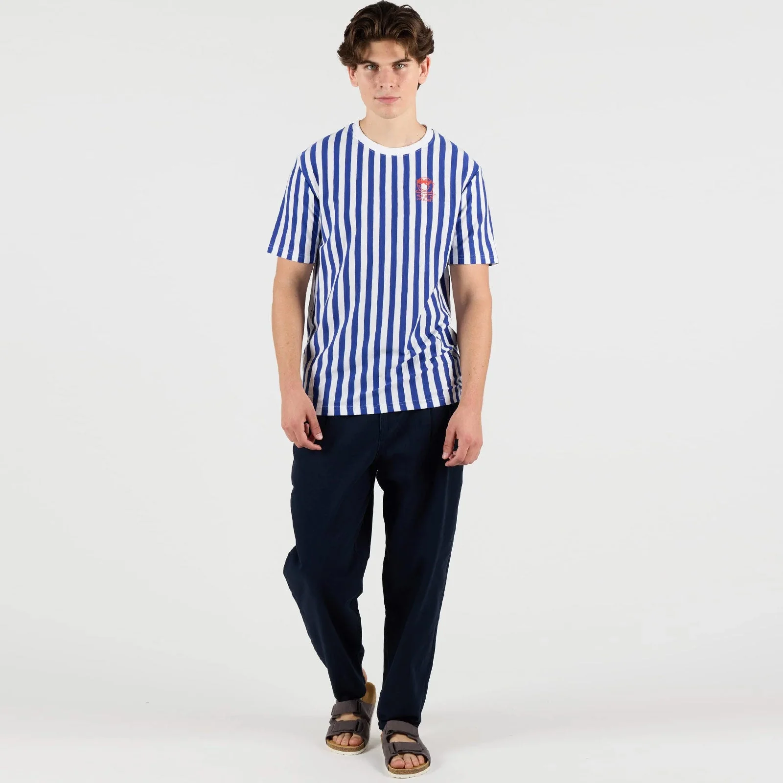 WeBudget Tee white-royal blue - Image 3