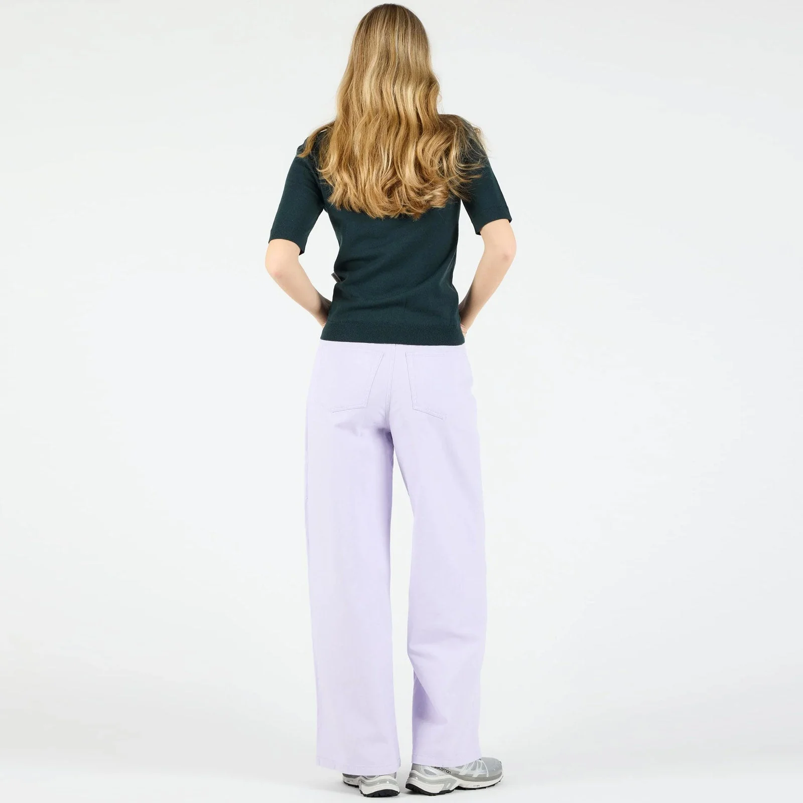 WeFeli Short Sleeve Jumper dark green - Image 2