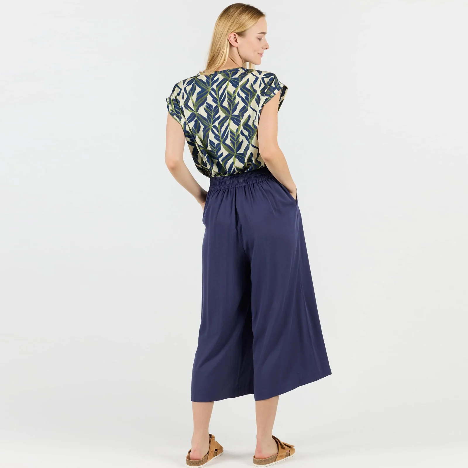 WeLucia Top navy blue-green - Image 2
