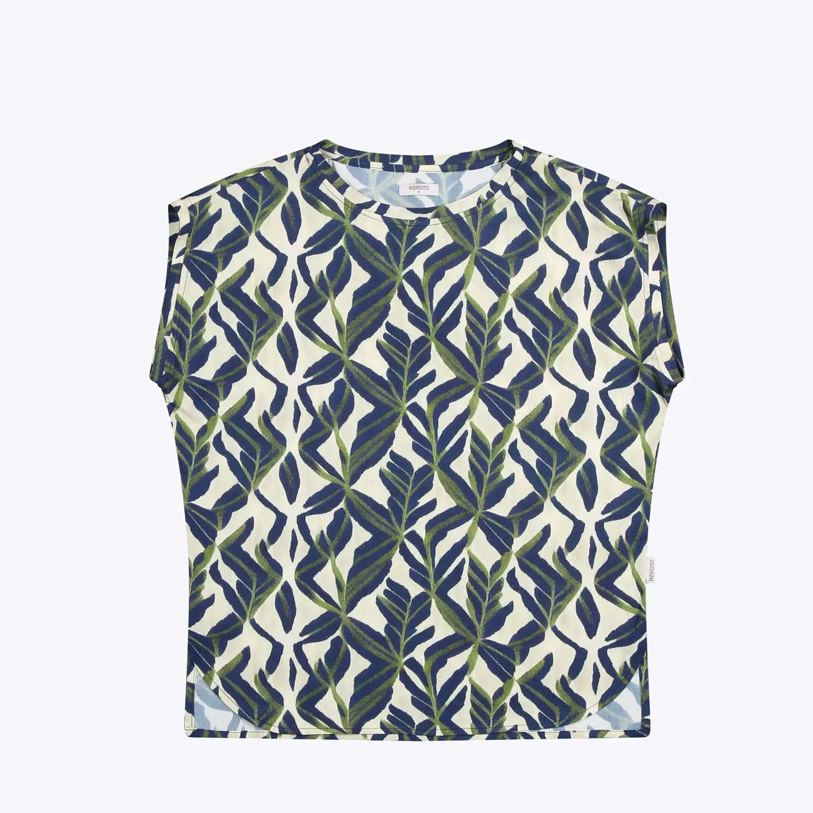 WeLucia Top navy blue-green - Image 4