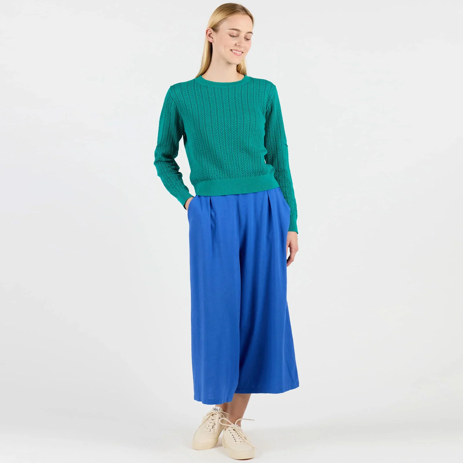 WePauline Jumper teal - Image 3