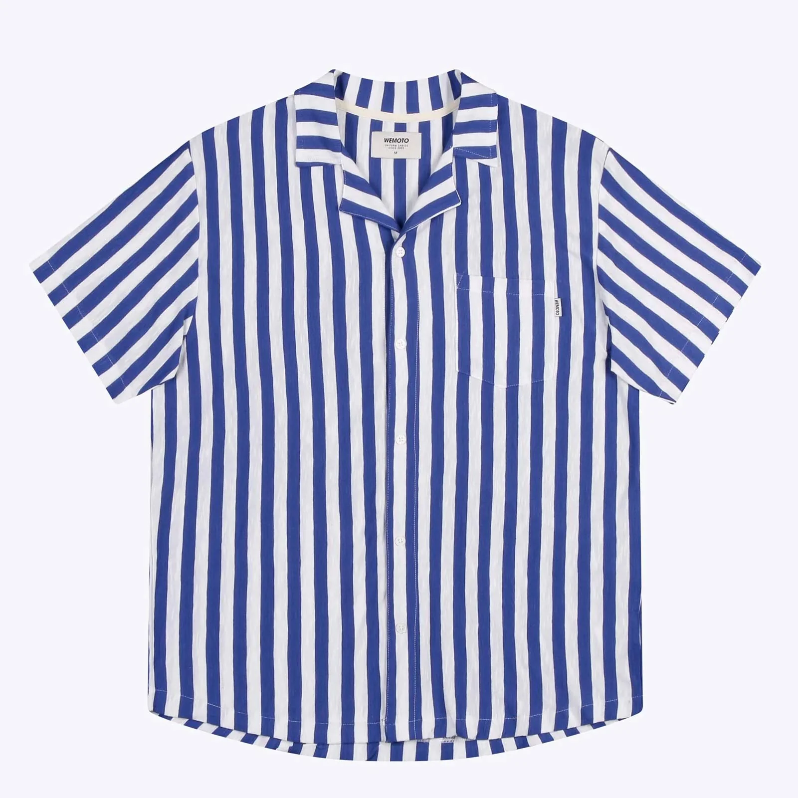 WePeer Short Sleeve Shirt royal blue - Image 3