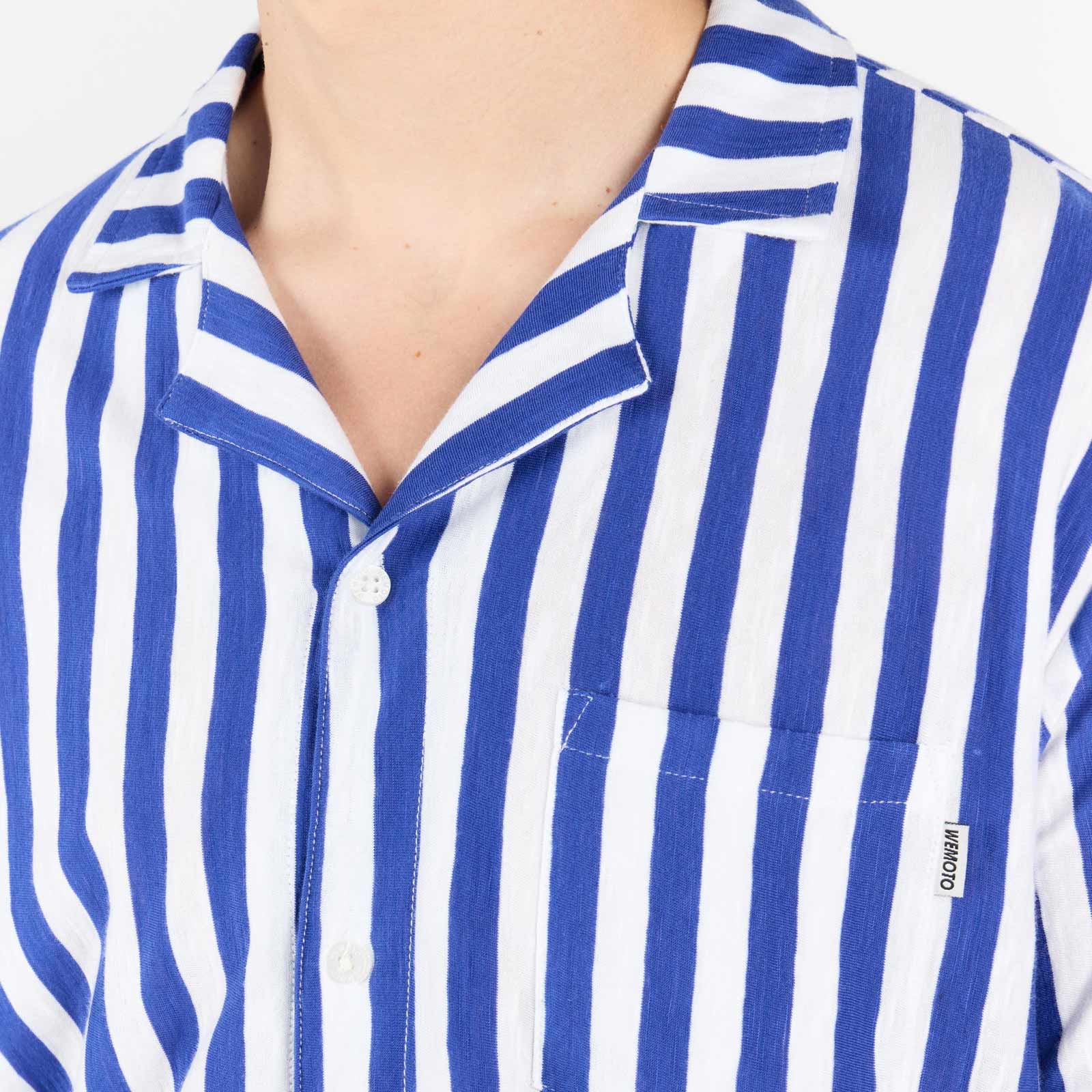 WePeer Short Sleeve Shirt royal blue - Image 4