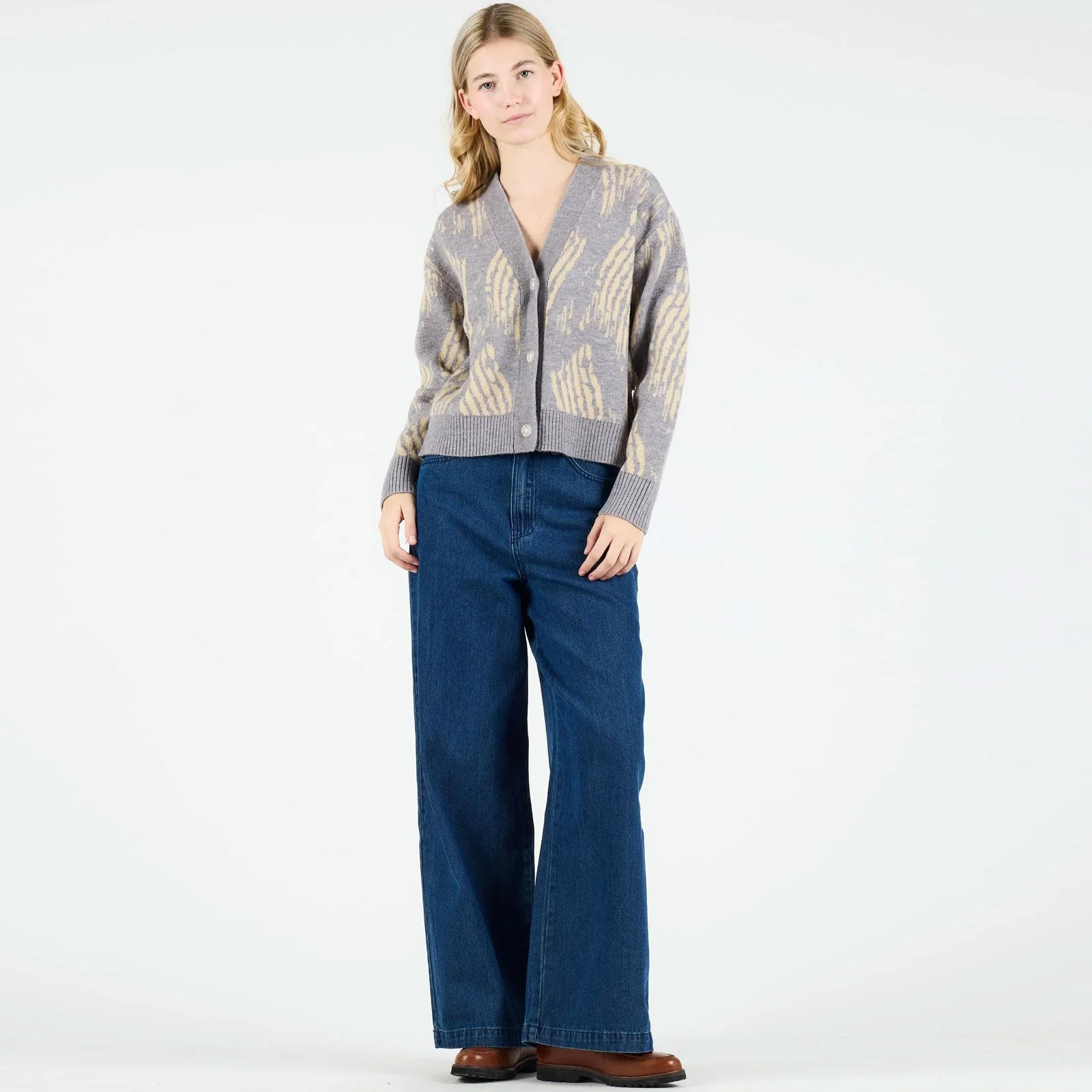 WeRuth Cardigan grey-beige - Image 3