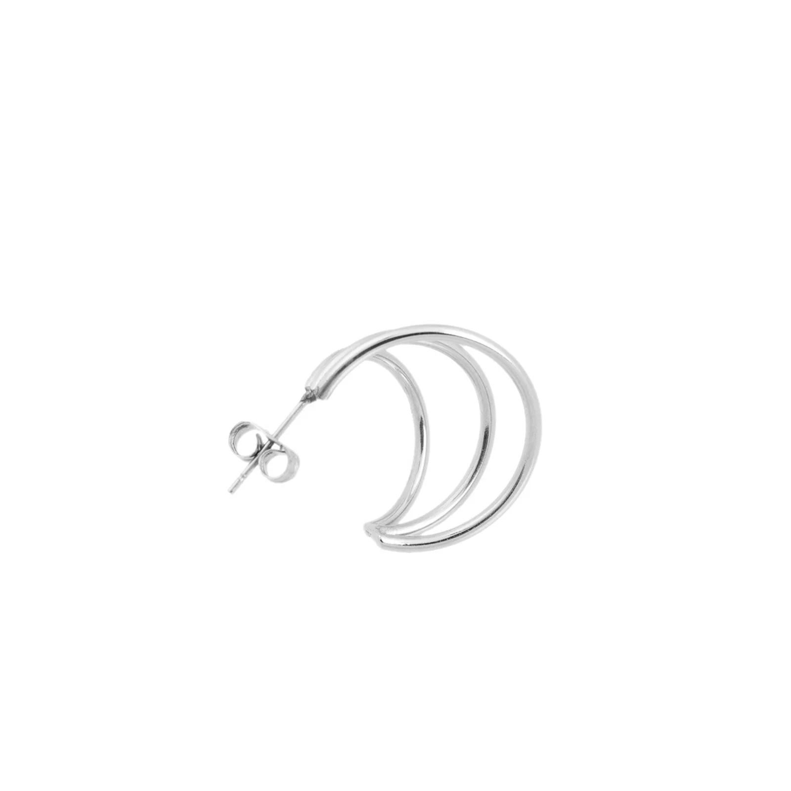 Wire Earrings silver - Image 2
