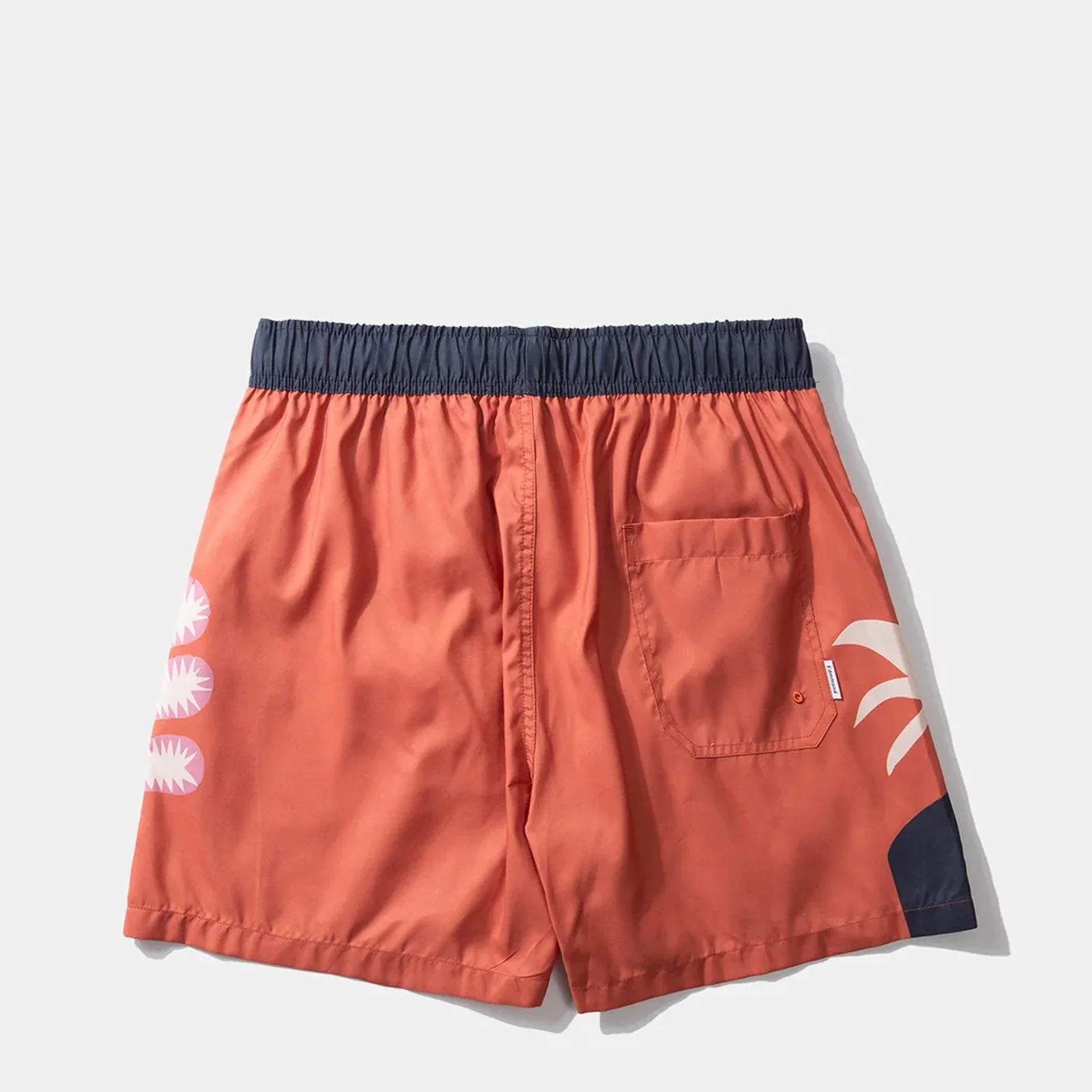 Yin Yang Sun Swimshorts plain brick - Image 2