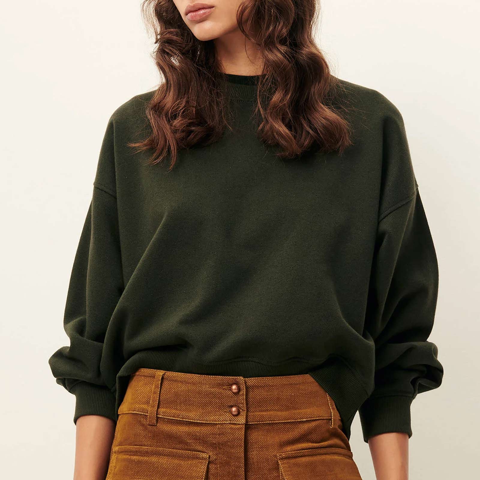 Yuki Lurex Knit Sweater forestlux