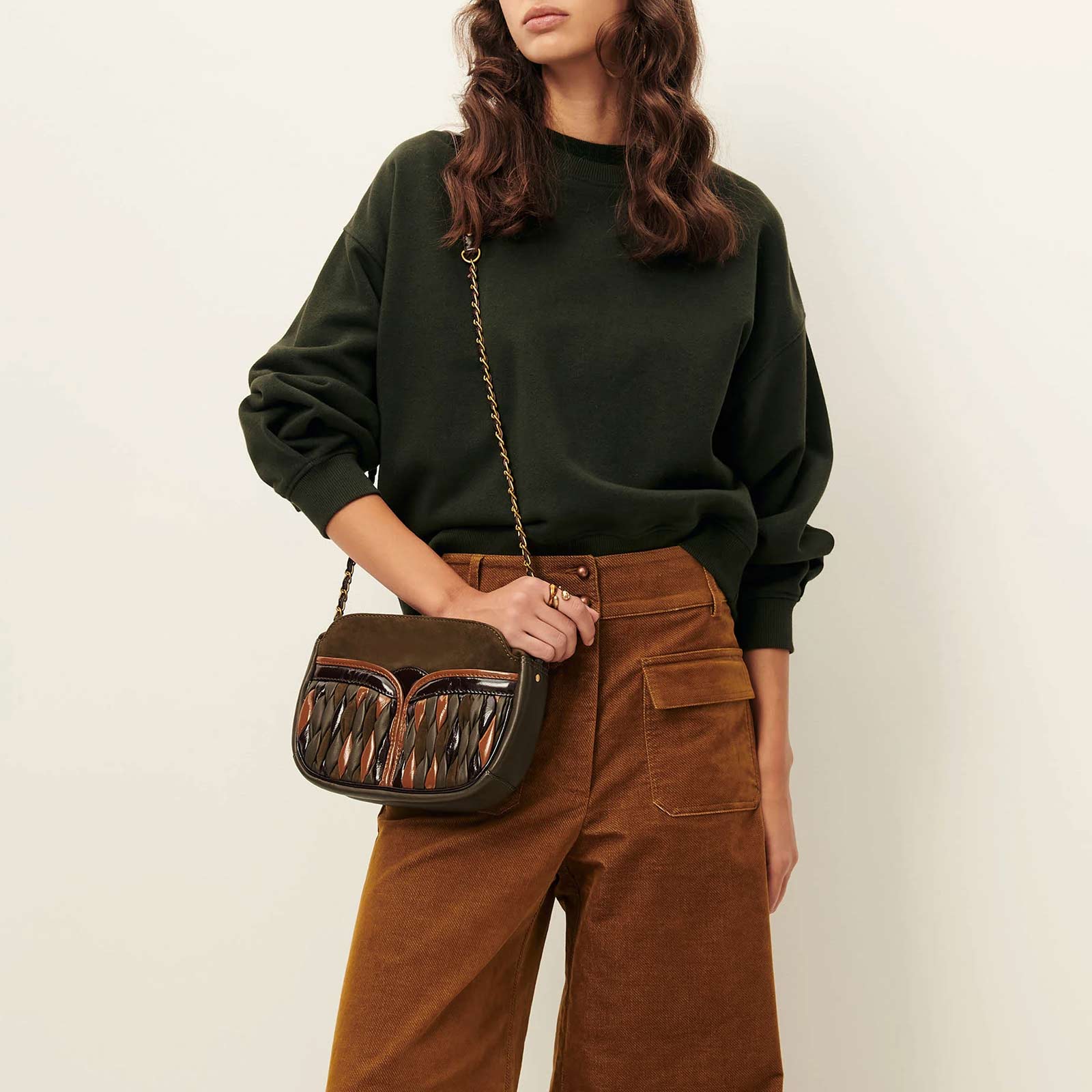 Yuki Lurex Knit Sweater forestlux - Image 3