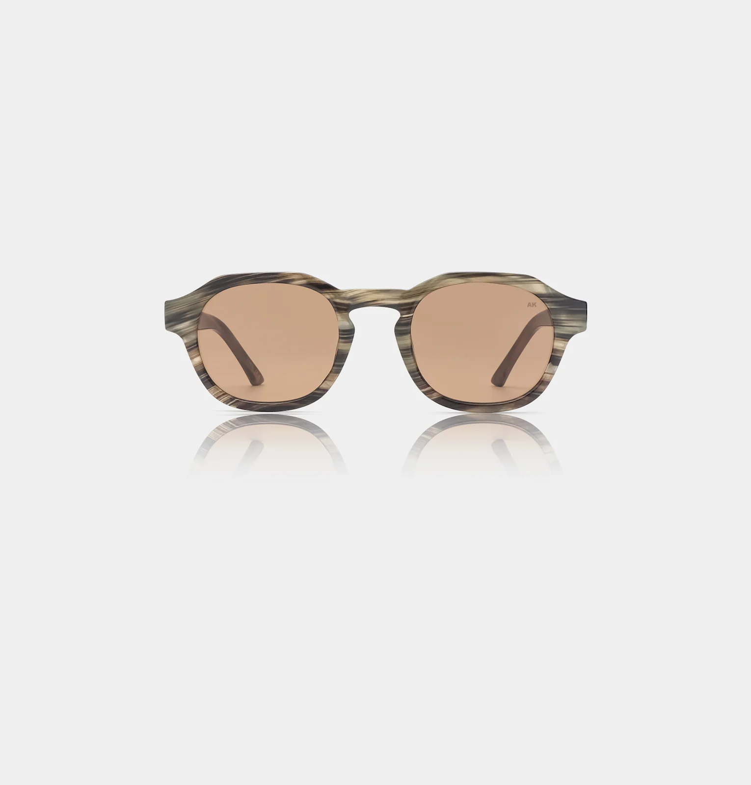 Zan Sunglasses striped horn
