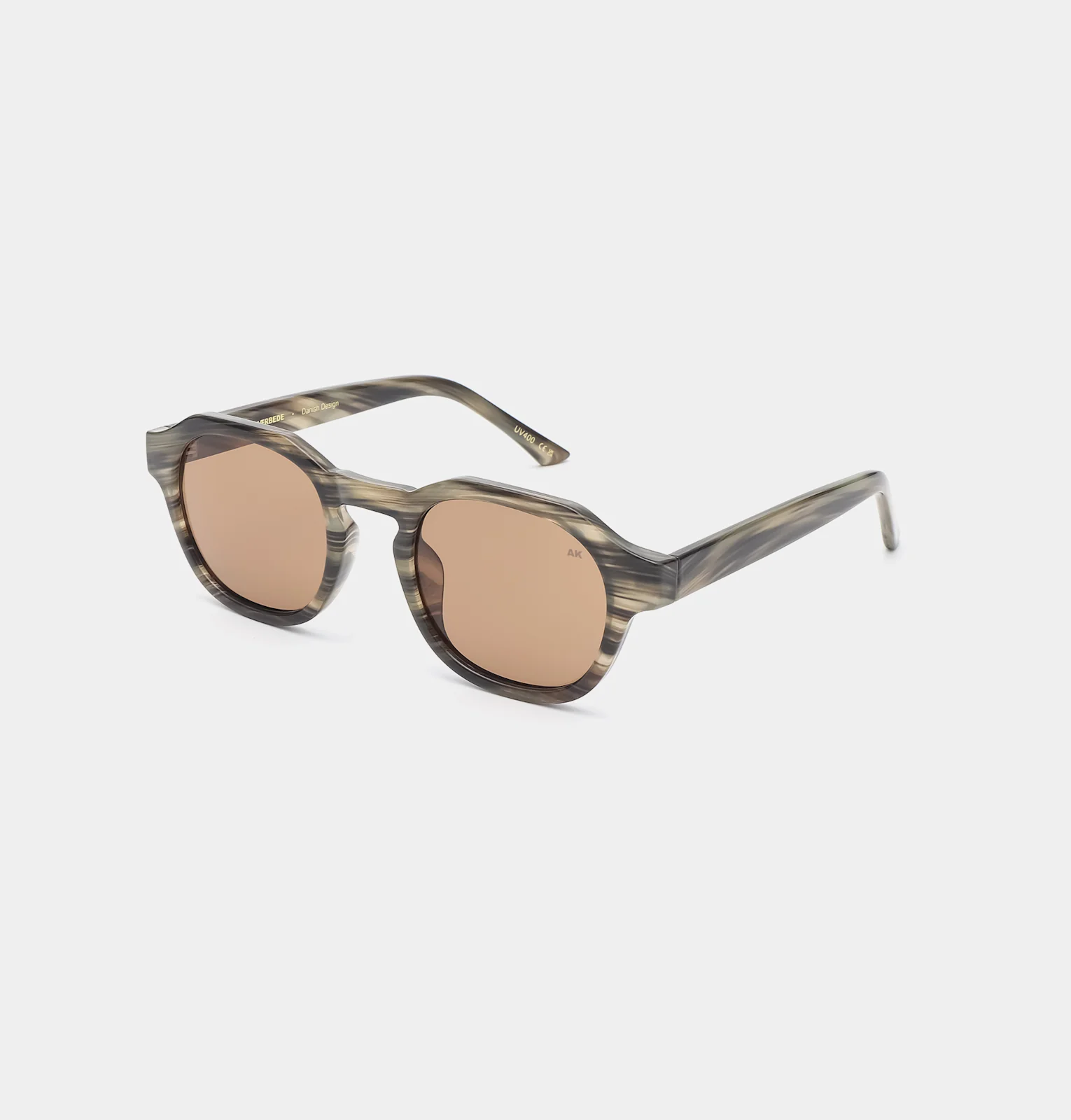 Zan Sunglasses striped horn - Image 2